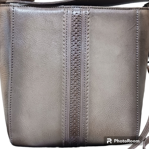 Montana West Hand Paint Hobo Satchel Crossbody Leather - Picture 3 of 13